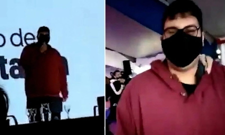 Quién es Emiliano Bondarchuk, el joven que les dijo chorros y vagos a los políticos en la Expo Joven de La Matanza Quién es Emiliano Bondarchuk, el joven que les dijo chorros y vagos a los políticos en la Expo Joven de La Matanza