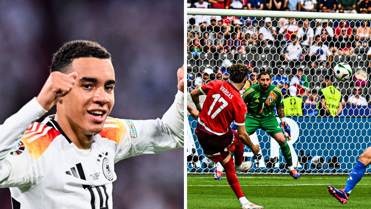 Alemania venció a Dinamarca y Suiza tachó a Italia y ambos equipos se clasificaron para los cuartos de final de la Eurocopa.