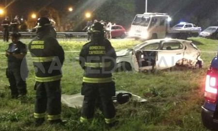 Accidente fatal en la Autopista Rosario- Santa Fe Accidente fatal en la Autopista Rosario- Santa Fe