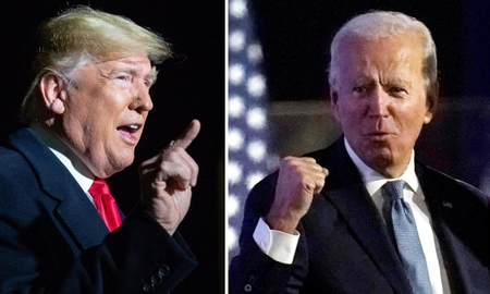 Tras la victoria de Joe Biden y Donald Trump fuera de la Casa Blanca, los famosos se volcaron a las redes Tras la victoria de Joe Biden y Donald Trump fuera de la Casa Blanca, los famosos se volcaron a las redes