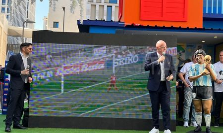 Gianni Infantino, presidente de la Fifa. Gianni Infantino, presidente de la Fifa.