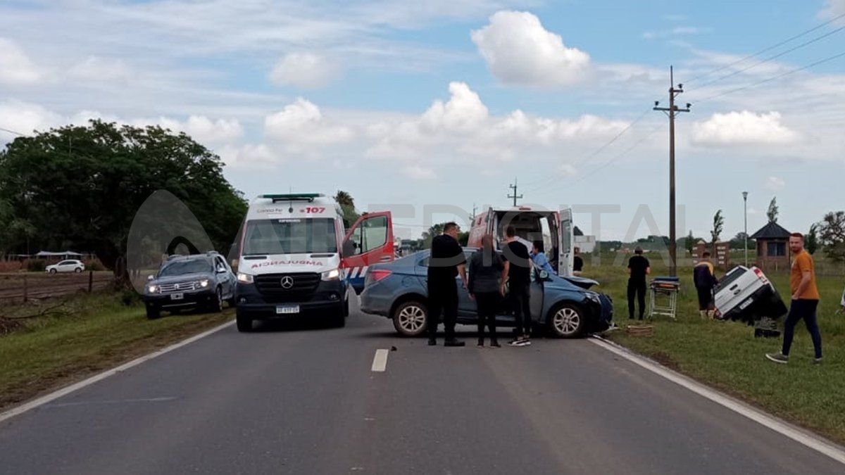 Fue a la altura del peaje de la localidad del departamento Las Colonias.&nbsp;