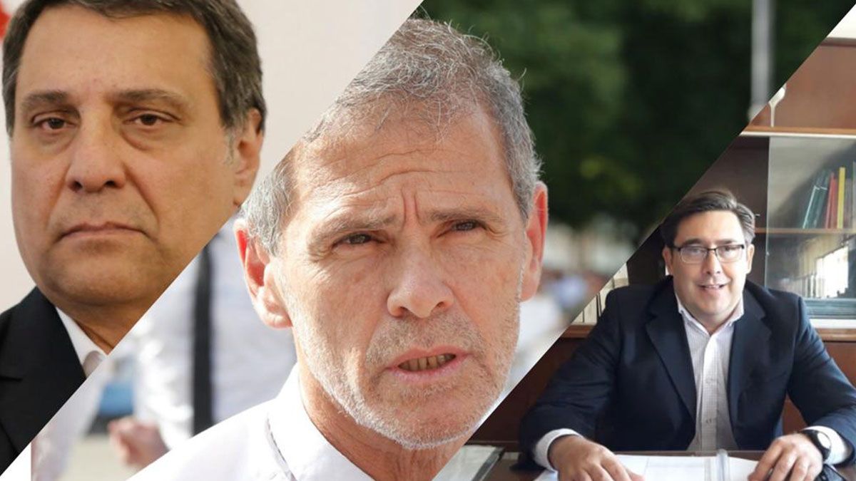 Los funcionarios Ricciardino