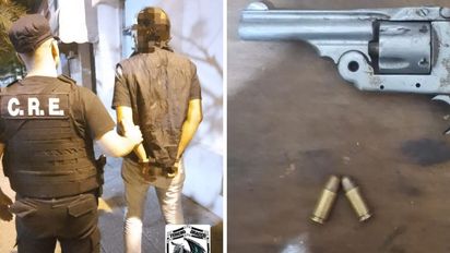 Una mujer denunció violencia de género en Santa Fe, llegó la policía y encontró al agresor armado