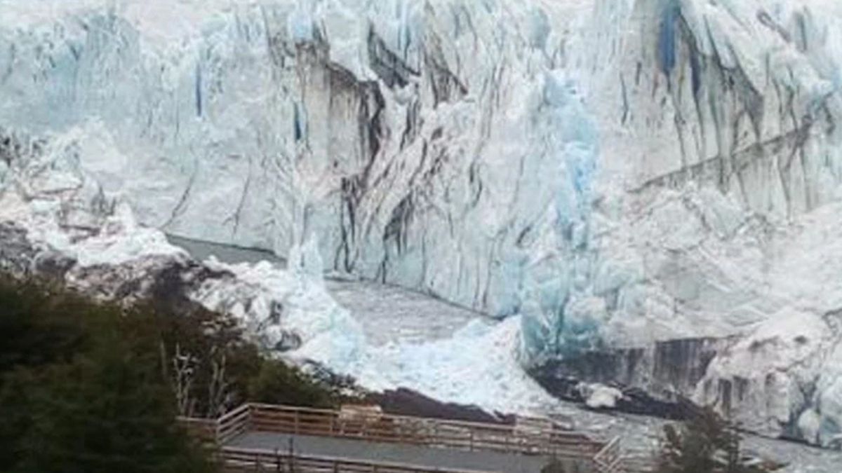 El Glaciar Perito Moreno Rompio Antes De Tiempo Y Frente A Pocos Testigos