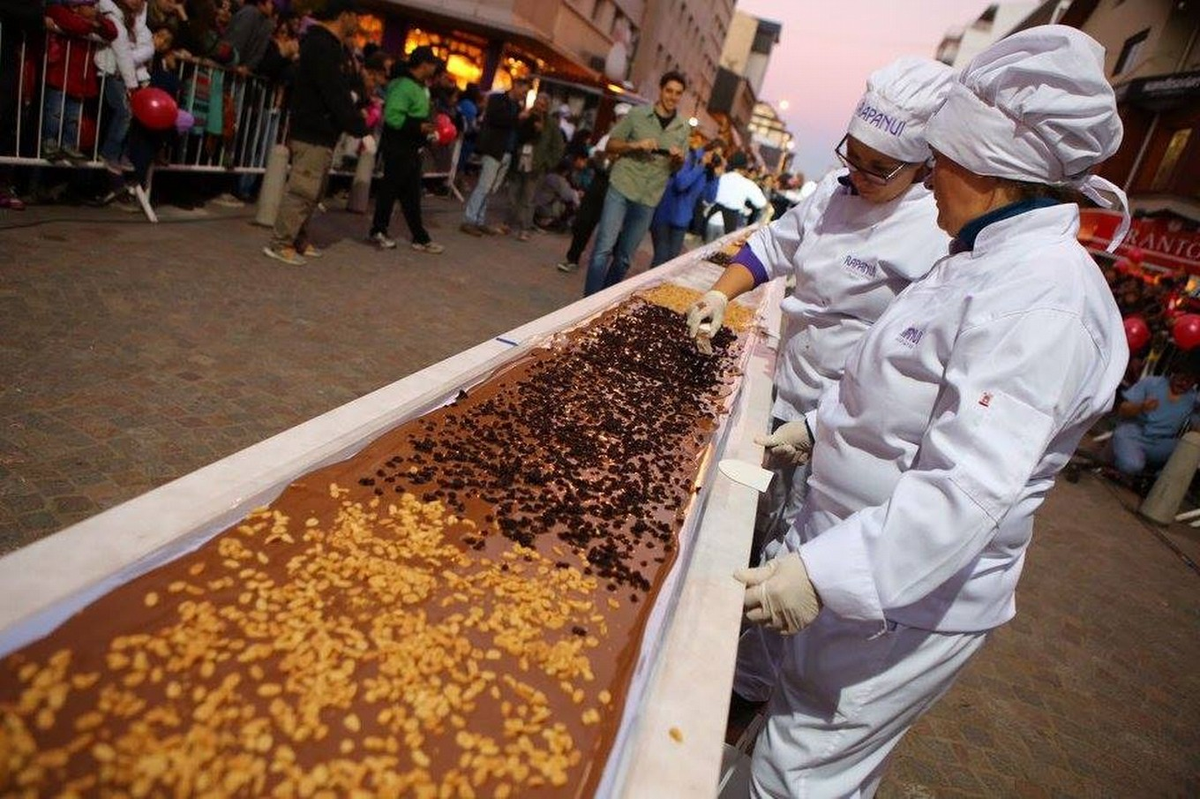 La barra de chocolate más grande del mundo
