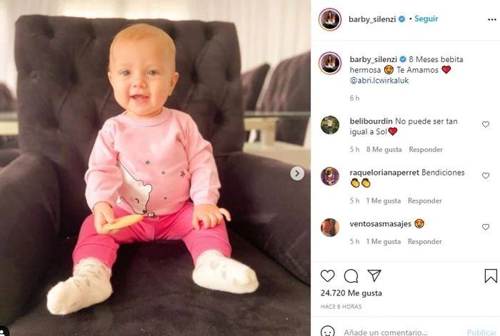 El post de Barby Silenzi