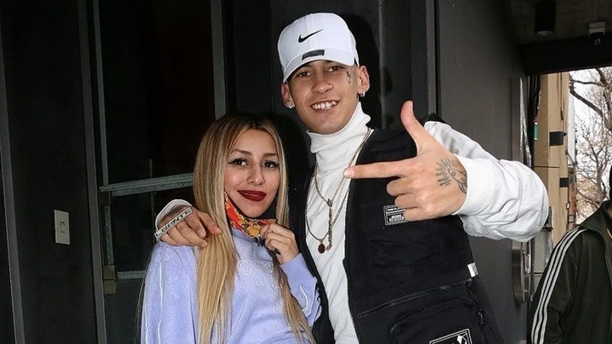 L-Gante y su novia, Tamara B&aacute;ez, pasaron juntos el D&iacute;a de la Madre.