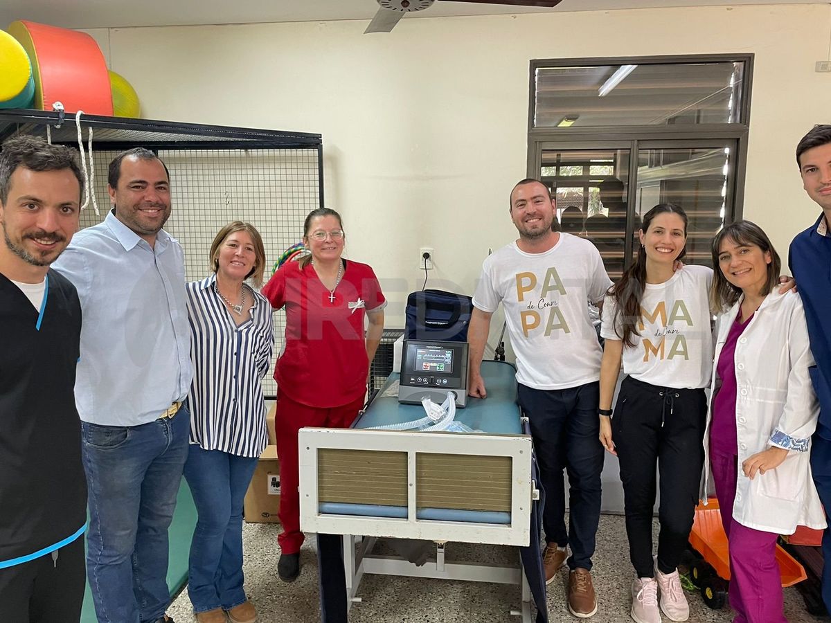 La familia de Conrado Regué donó el dinero de la colecta al hospital de Niños La familia de Conrado Regué donó el dinero de la colecta al hospital de Niños