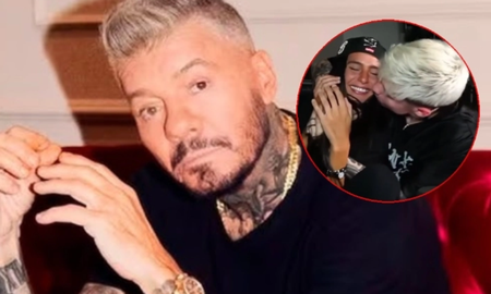 La extraña reacción de Marcelo Tinelli. La extraña reacción de Marcelo Tinelli.