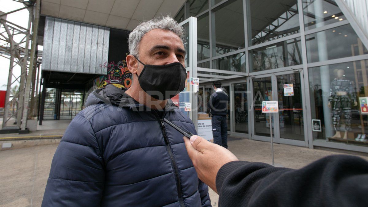 Leandro Souroujon, gerente del shopping La Ribera.