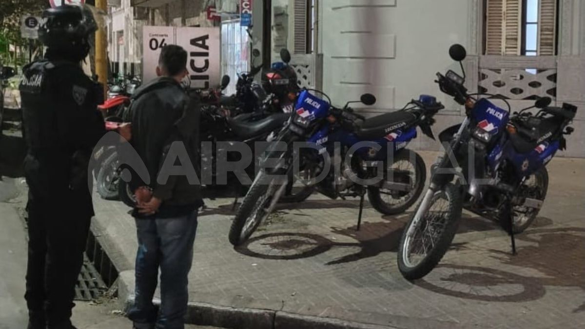 Un hombre fue detenido por cuarta vez tras diferentes robos.