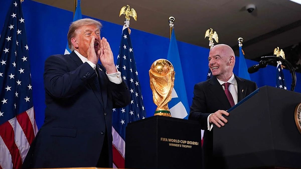Donald Trump y Gianni Infantino, más unidos que nunca.