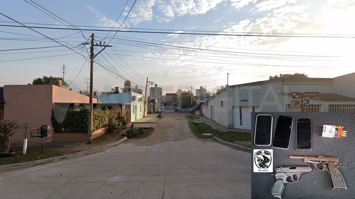 Hermanos Madeo 7300, la zona donde ocurrió el ataque. Hermanos Madeo 7300, la zona donde ocurrió el ataque.
