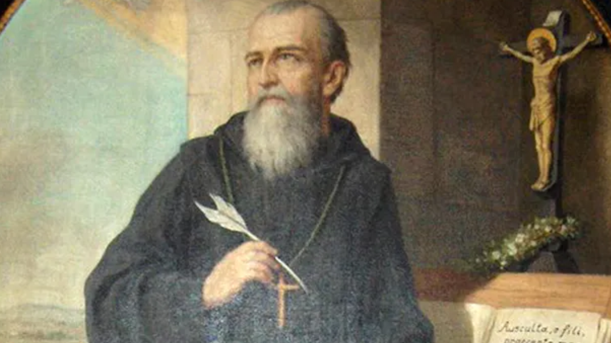 Devoción a San Benito como símbolo de protección y fe. Devoción a San Benito como símbolo de protección y fe.