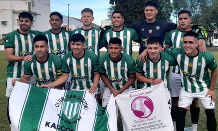 Sanjustino se quedó con el clásico, ante Colón de San Justo. Foto: Aguanten Los Trapos. Sanjustino se quedó con el clásico, ante Colón de San Justo. Foto: Aguanten Los Trapos.