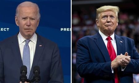 Trump no participó del tradicional traspaso de mando pero dejó una carta a Biden. Trump no participó del tradicional traspaso de mando pero dejó una carta a Biden.