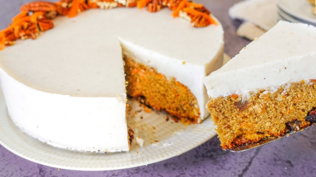 Torta de yogur y zanahoria