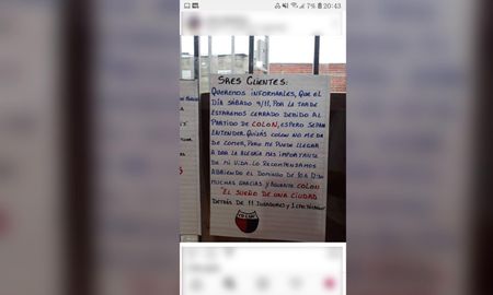 El mensaje de un fanático sabalero que se viralizó. El mensaje de un fanático sabalero que se viralizó.