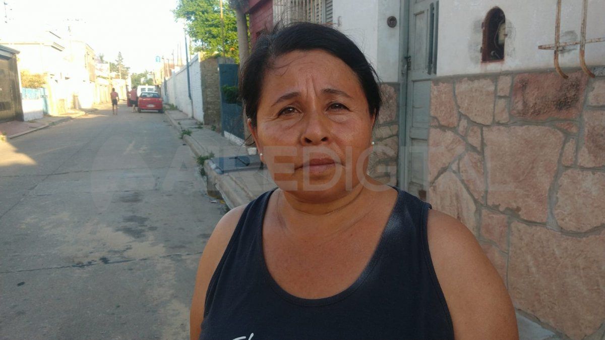 María Inés, la suegra de la víctima que fue golpeada, explicó cómo fue el robo en barrio Chalet.