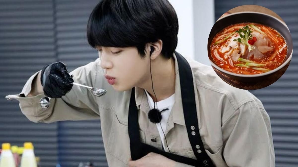 Jin convirtió al mulhoe en uno de los platos coreanos más buscados entre los fans de BTS.