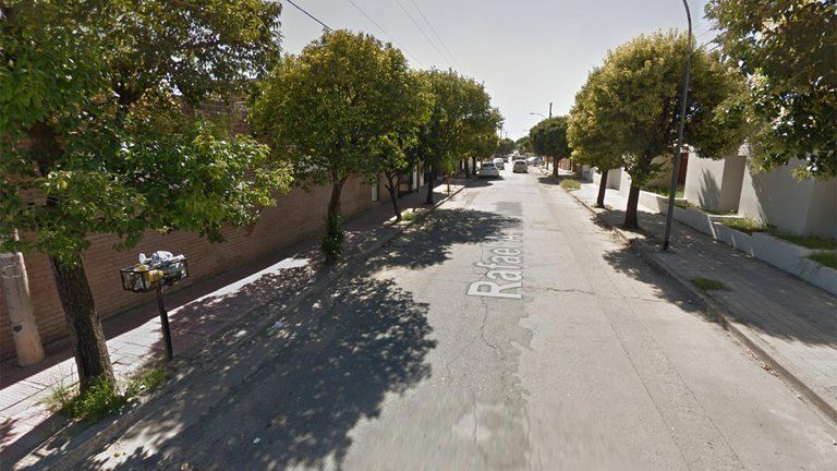 La calle donde ocurrió el robo del celular que inició la trágica secuencia del viernes