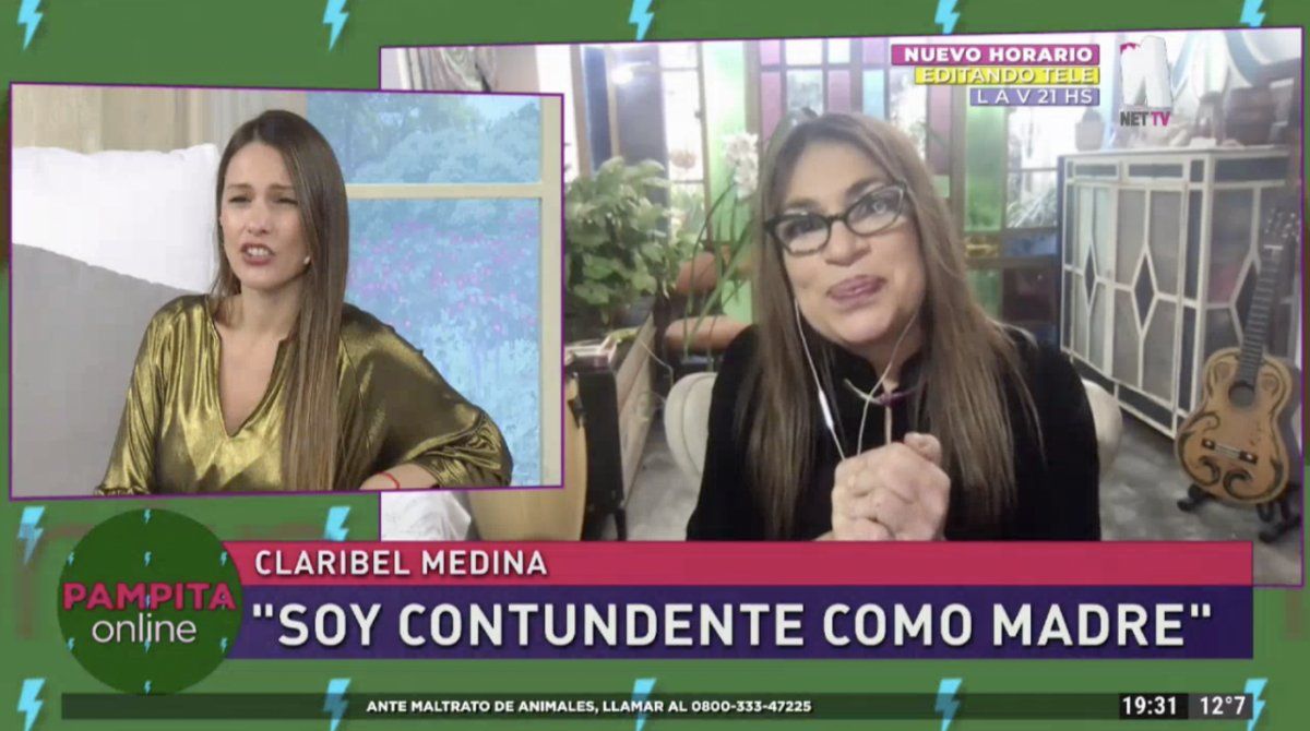 Claribel Medina fue tajante en el programa de Pampita e hizo una fuerte declaraci&oacute;n.