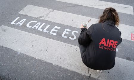 Grupo AIRE, transforma las calles de Santa Fe en espacios de diversión y recreación. Grupo AIRE, transforma las calles de Santa Fe en espacios de diversión y recreación.