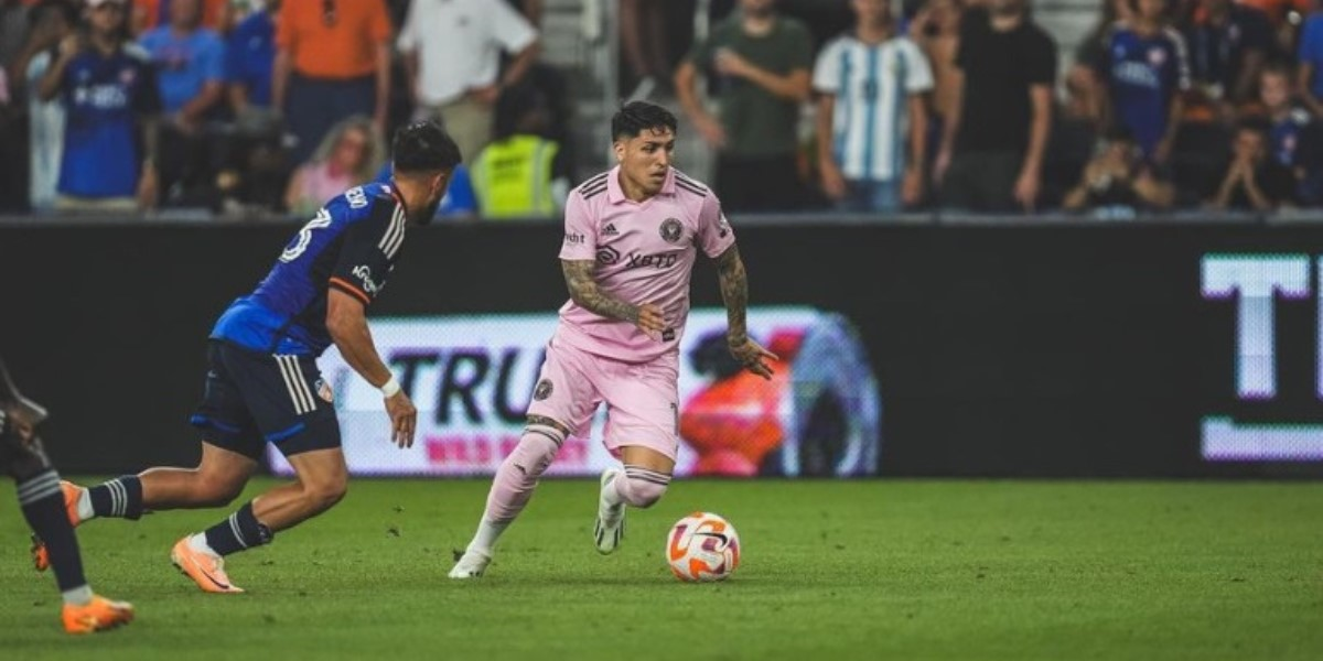 Facundo Farías debutó en Inter Miami.