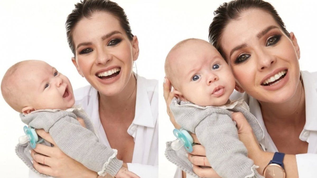 La China Suárez mostró una vez más a su hijo Amancio Vicuña.&nbsp;