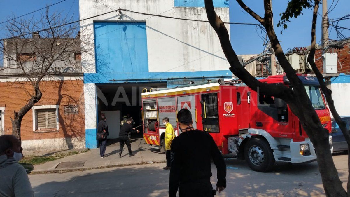 Barranquitas: un escape de amoníaco en un frigorífico dejó a dos personas heridas