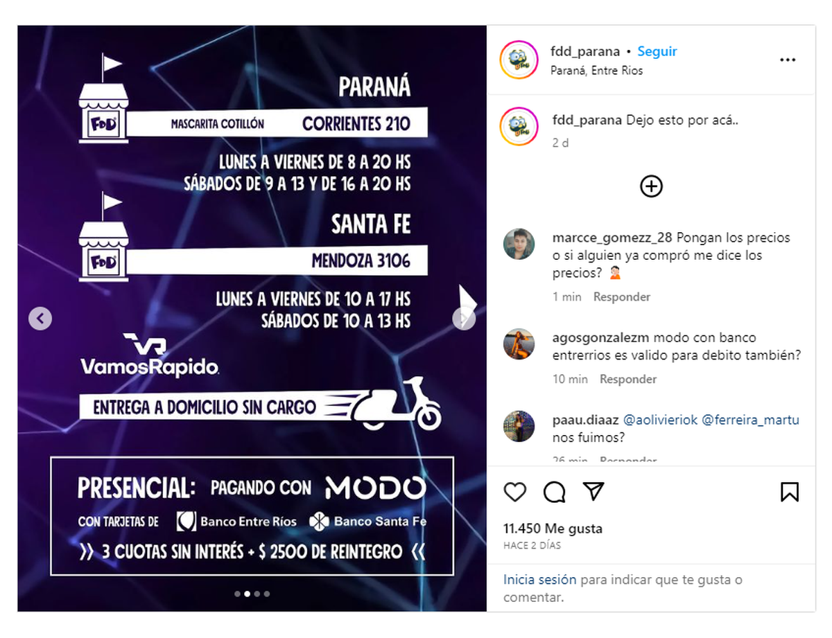 Los organizadores de la fiesta anunciaron que las entradas se podrán adquirir de manera presencial y online.