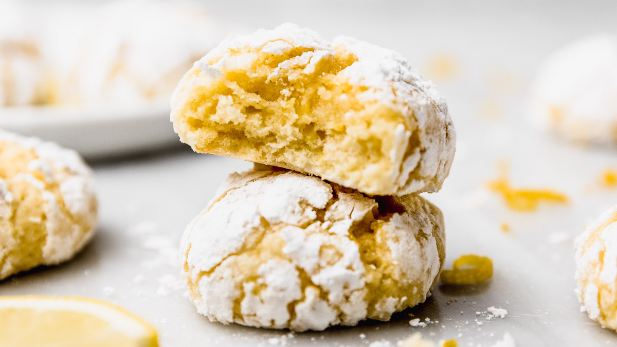 La receta fácil para hacer cookies de limón en 4 simples pasos y con ingredientes sencillos