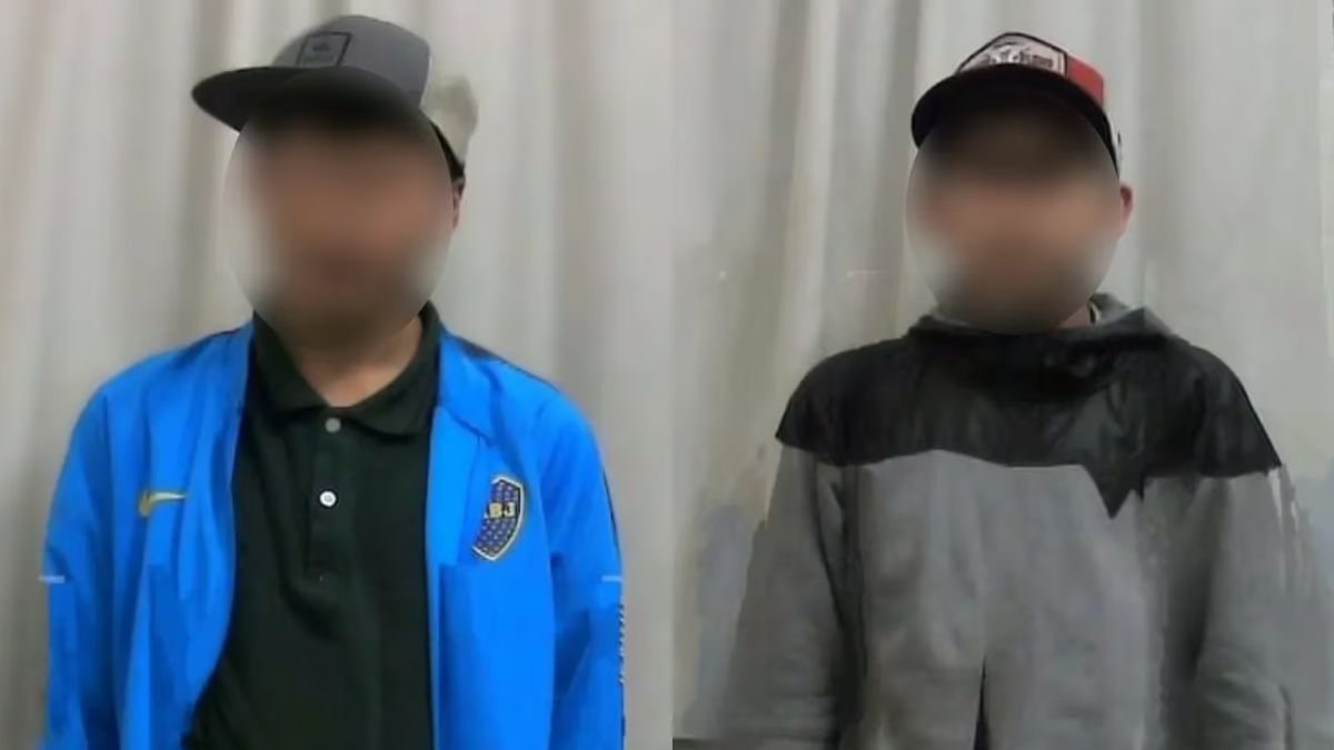 Los detenidos por la Policía tras el robo en un túnel de Once