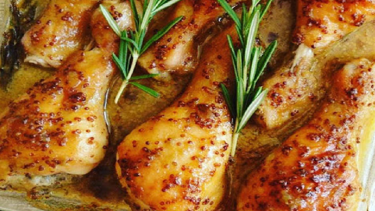 Cómo Cocinar Pollo Al Horno Con Mostaza Y Ajo