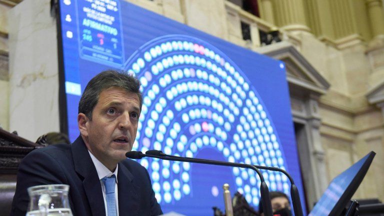 Sergio Massa - presidente de la Cámara de Diputados