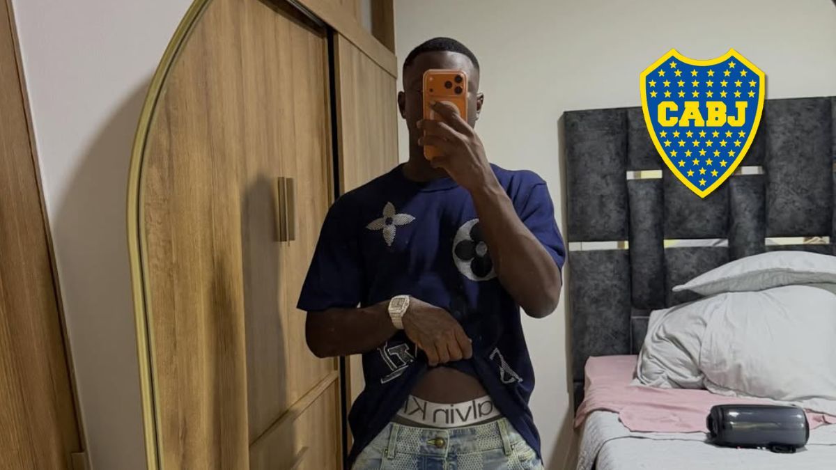 La foto de Marino Hinestroza que generó polémica antes de llegar a Boca