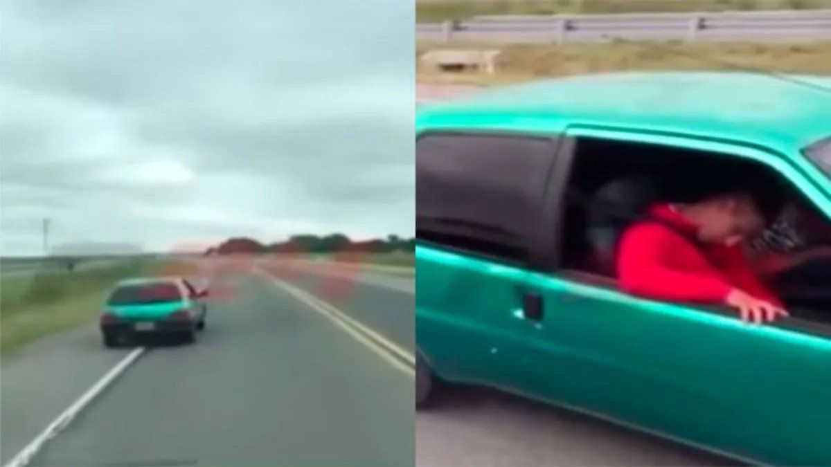 Dos policías manejaban borrachos por la ruta 11: frenaron en plena autovía y se quedaron dormidos