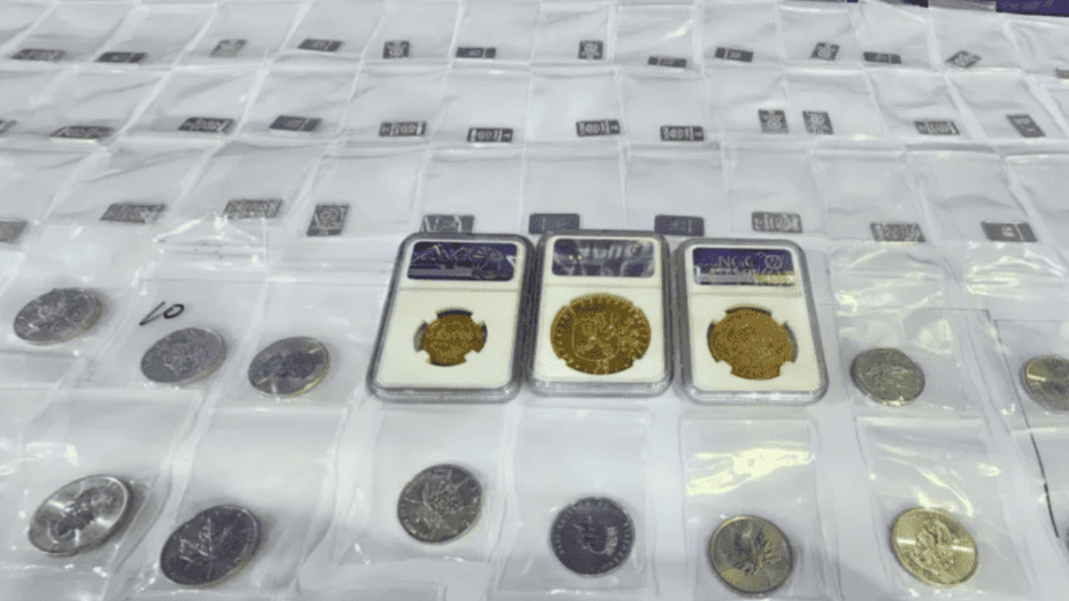 DGA impidió el ingreso ilegal por parte de un ciudadano japonés de monedas y lingotes de platino