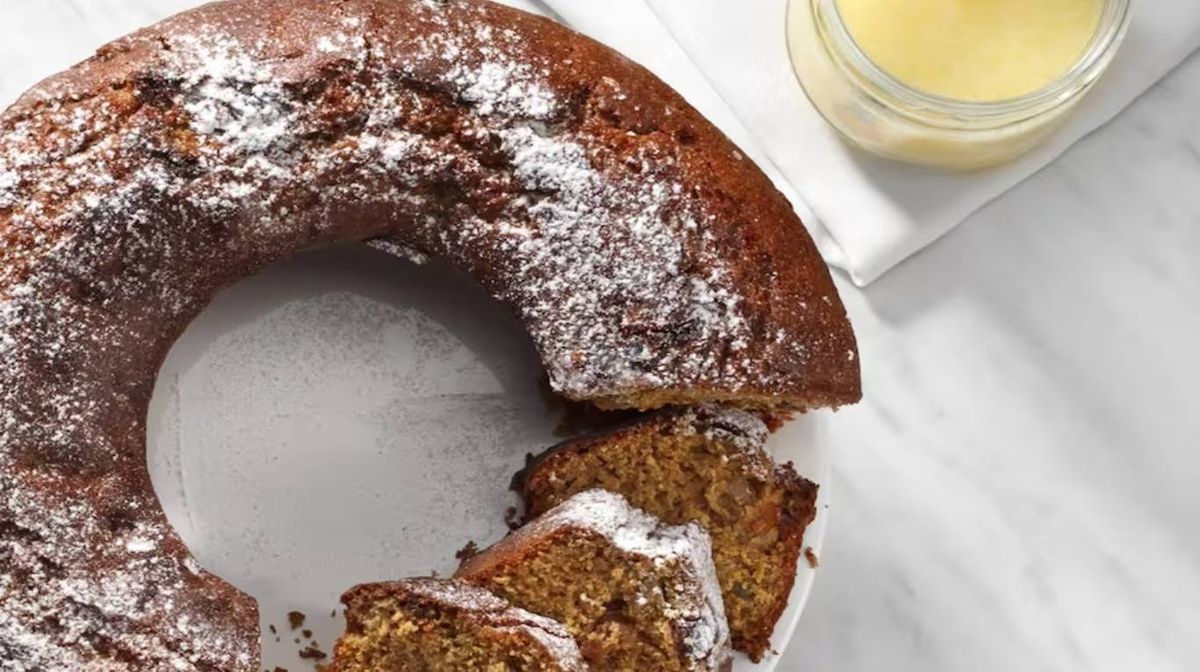 Budín de zapallo y harina integral