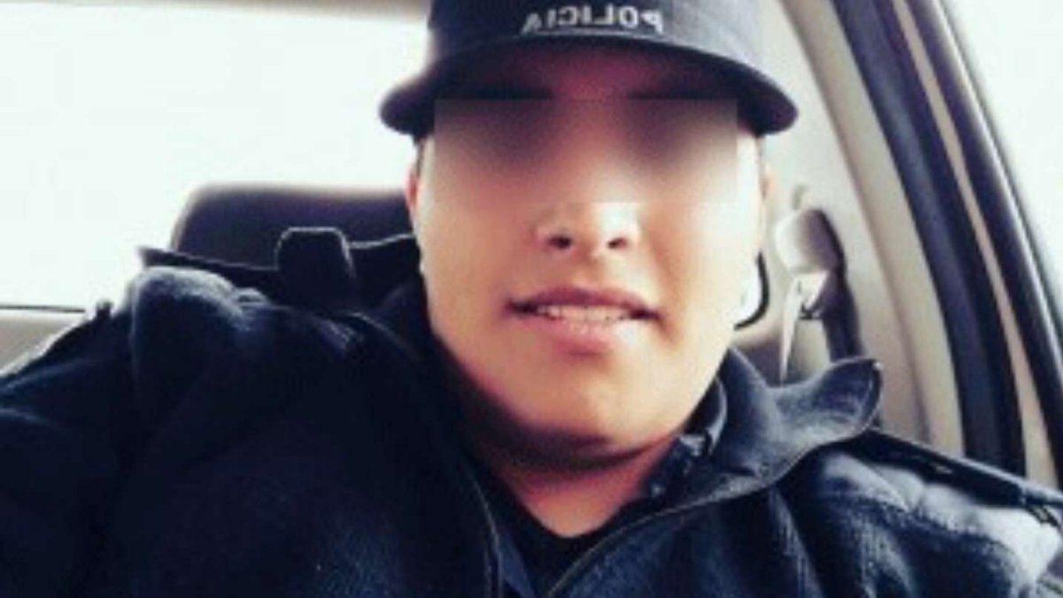 Maximiliano González, el policía bonaerense detenido acusado de matar de un disparo a Luciano Olivera, de 16 años.