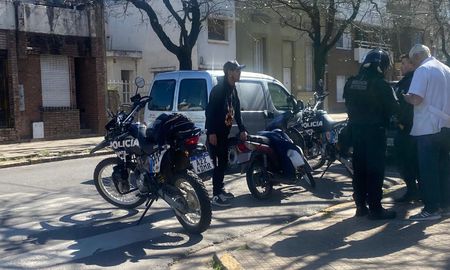 El accidente ocurrió en barrio Constituyentes este lunes al mediodía. El accidente ocurrió en barrio Constituyentes este lunes al mediodía.