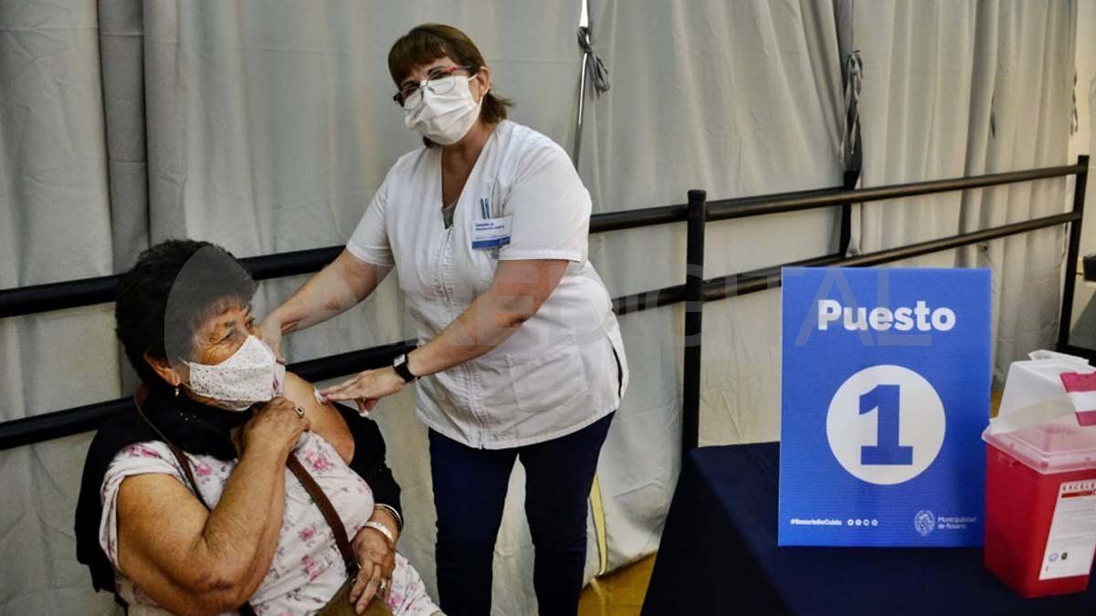 Durante la jornada de este viernes se inocularán a 360 personas mayores de 80 años.