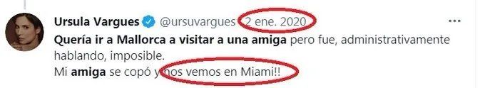 Yanina Latorre mostró un tweet polémico de Úrsula Vargues.