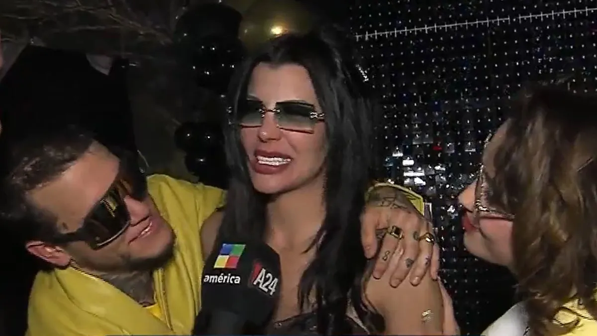 Charlotte Caniggia no quiso dar muchos detalles de su amorío con Ian Hachmann.