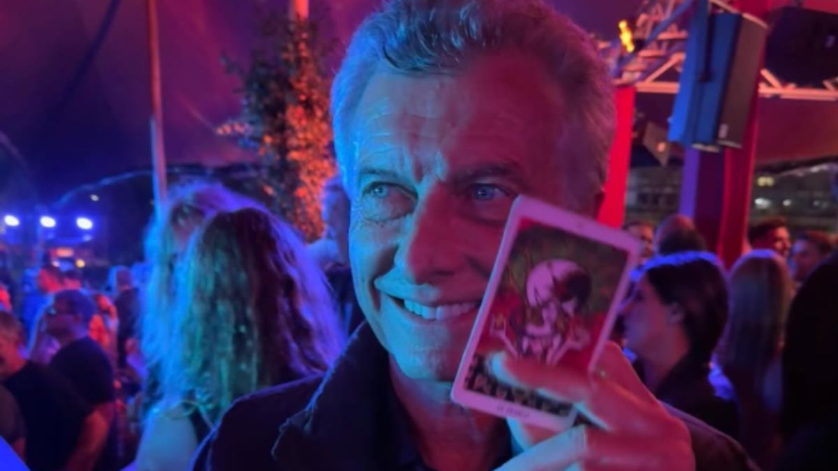 Mauricio Macri disfrutó de la música electrónica de Hernán Cattaneo en el sector VIP.