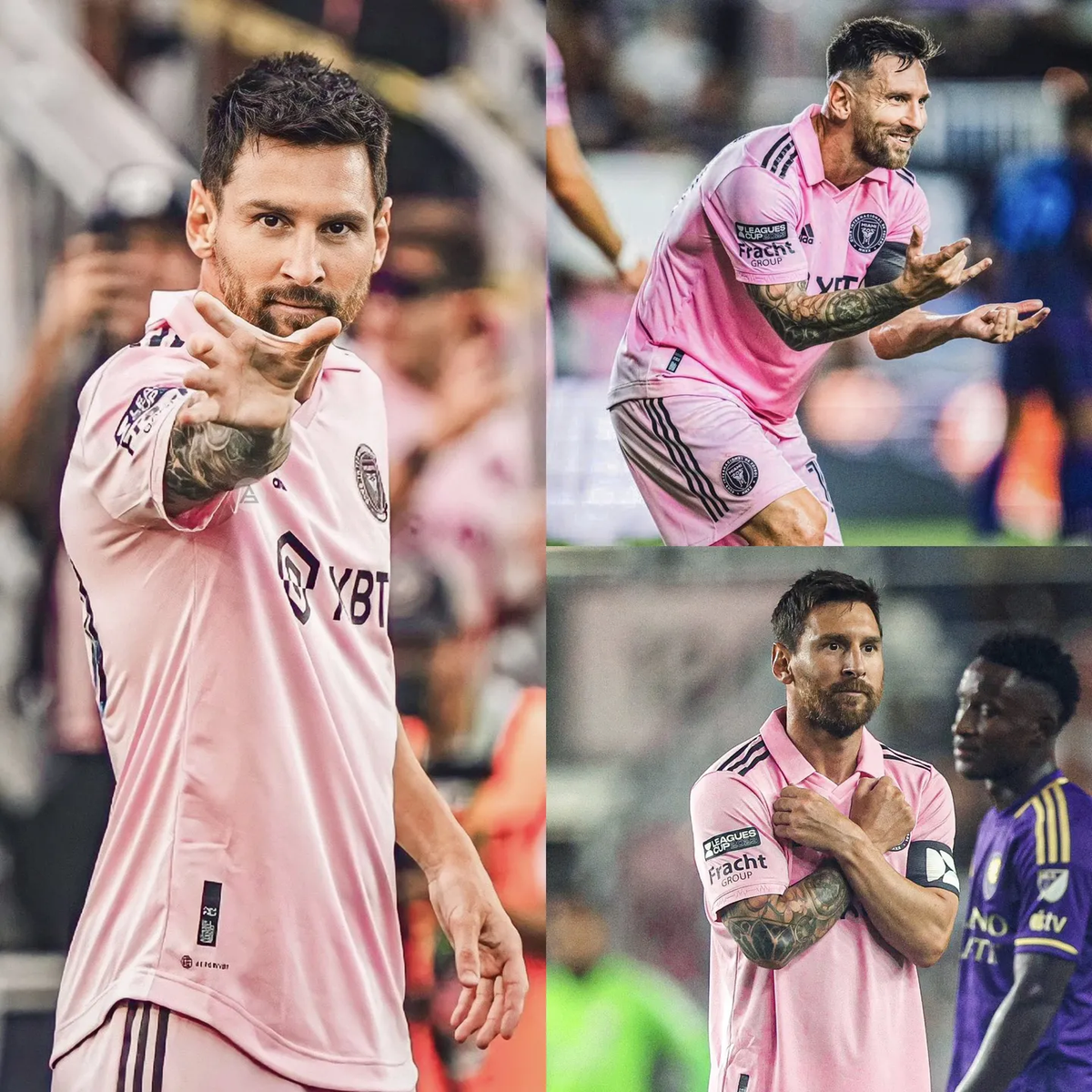 Lionel Messi contó que sus hijos le dieron la idea de festejar goles como súper héroes de Marvel. Lionel Messi contó que sus hijos le dieron la idea de festejar goles como súper héroes de Marvel.