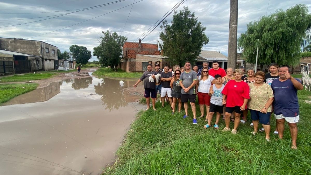 Tras las intensas precipitaciones en Santa Fe