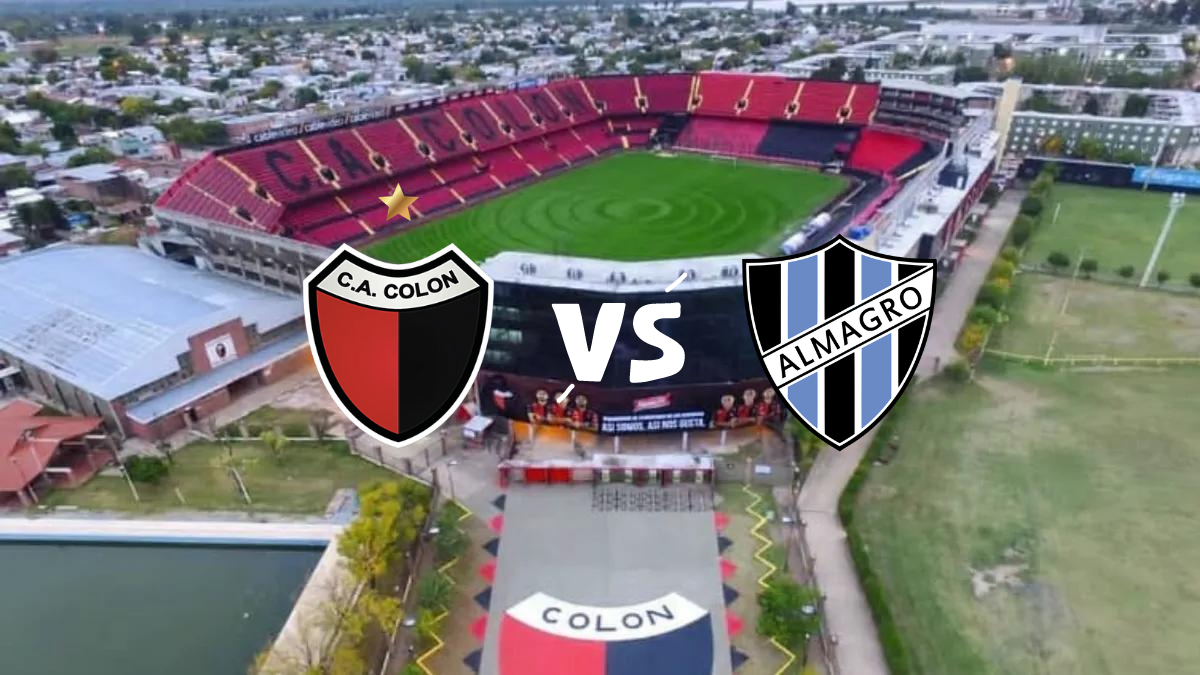 Cómo ver en vivo Colón vs. Almagro por la Primera Nacional: fútbol por TV y libre por celular.