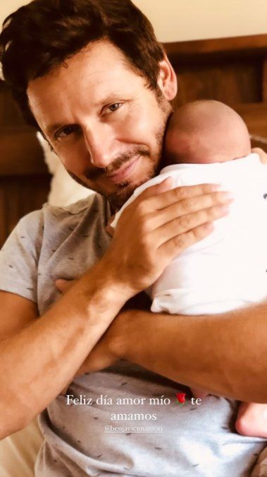 La China Suárez le dedicó un post a Benjamín Vicuña.